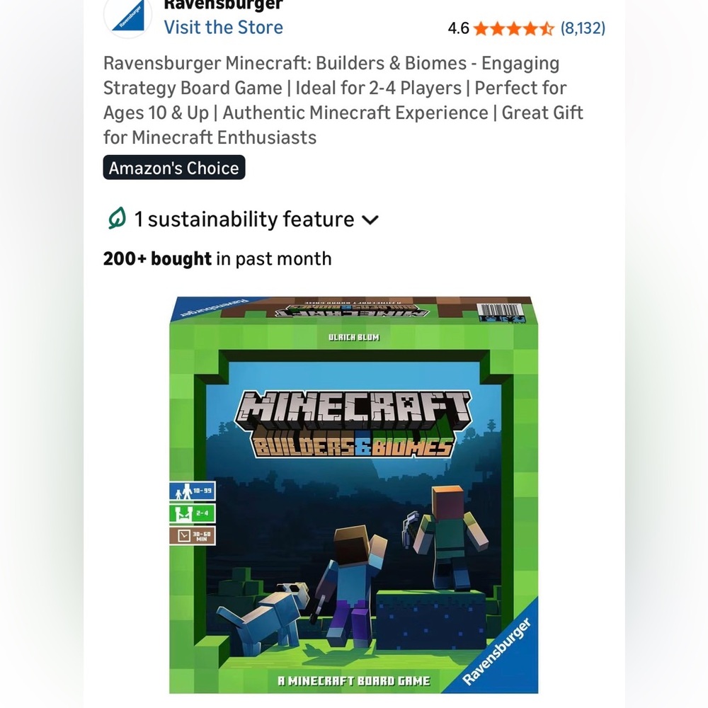 Minecraft Boardgame